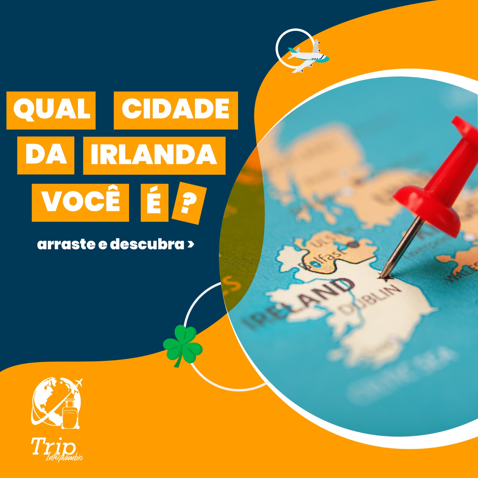 Qual cidade da Irlanda você é?